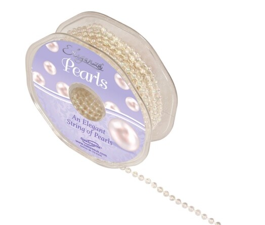 Eleganza 4mm Pearl Bead String - Iridescent