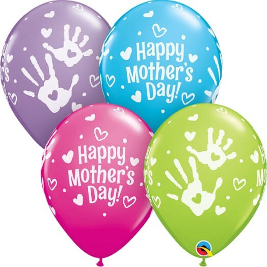 11 Inch Mother's Day Handprints Assortment