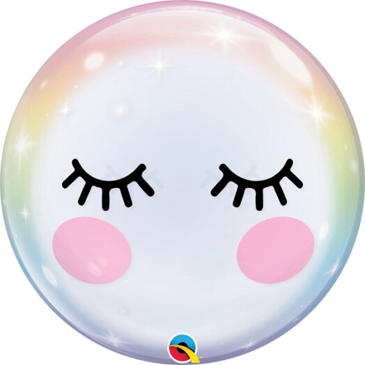 22 Inch Eyelashes Bubble Balloon