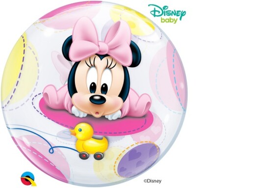 22" Disney Baby Minnie Mouse Bubble Balloon