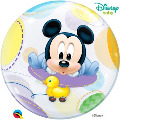 22" Disney Baby Mickey Mouse Bubble Balloon