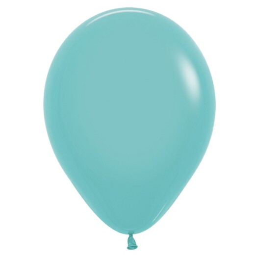 12 Inch Fashion Aquamarine Latex Balloons 50ct