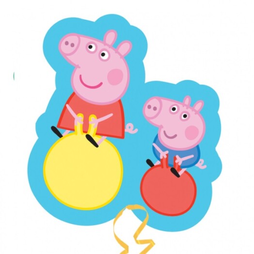 Peppa & George Super Shape Foil Balloon