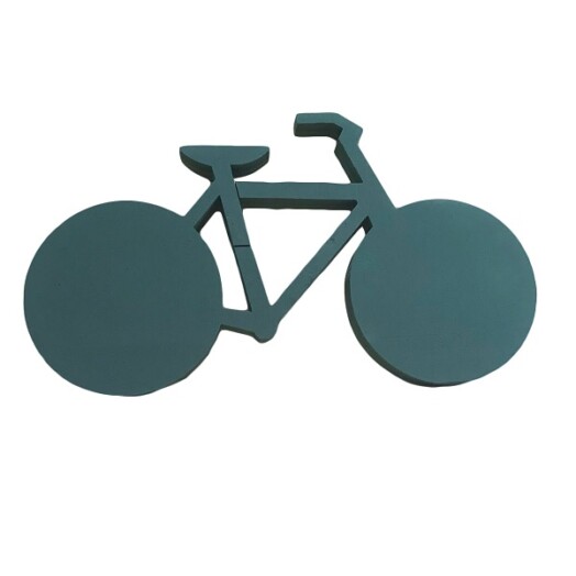 Push Bike Foam Floral Frame