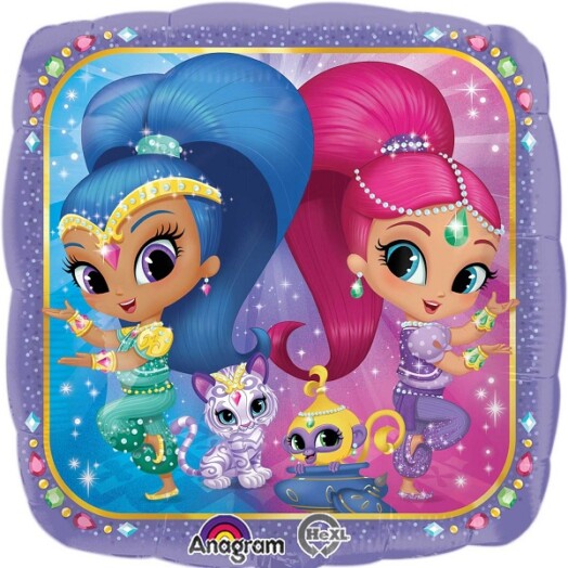 18" Shimmer & Shine Foil Balloon