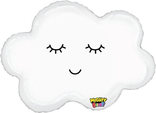 Mighty Sleepy Cloud Super Shape Foil Balloon