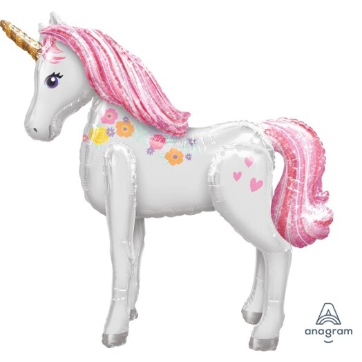 Magical Unicorn Air Walker Foil Balloon