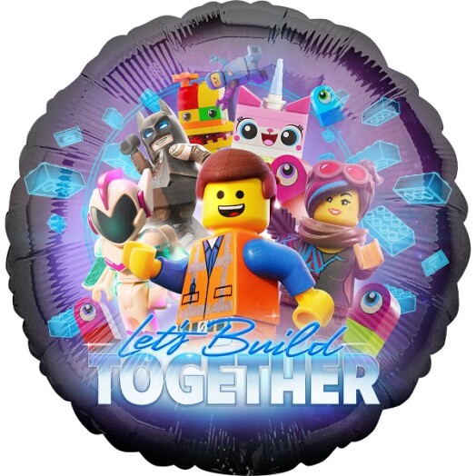 17 Inch Lego Movie 2 Foil Balloon