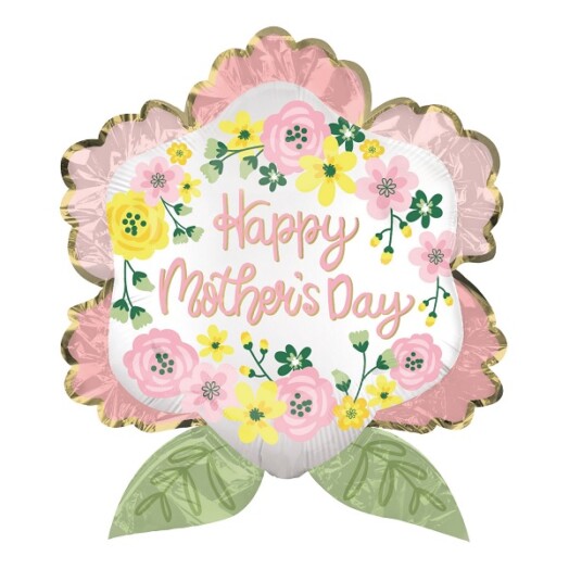 Happy Mother's Day Satin Luxe Super Shape Foil Balloon