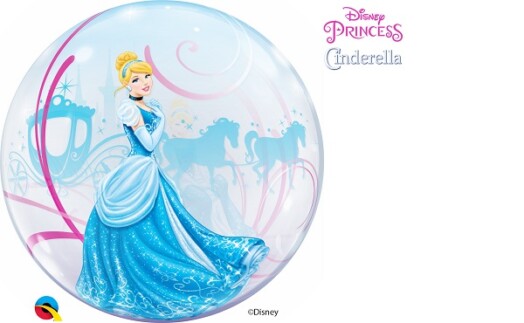 22" Disney Cinderella's Royal Debut Bubble Balloon