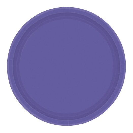 Paper Plates - Purple