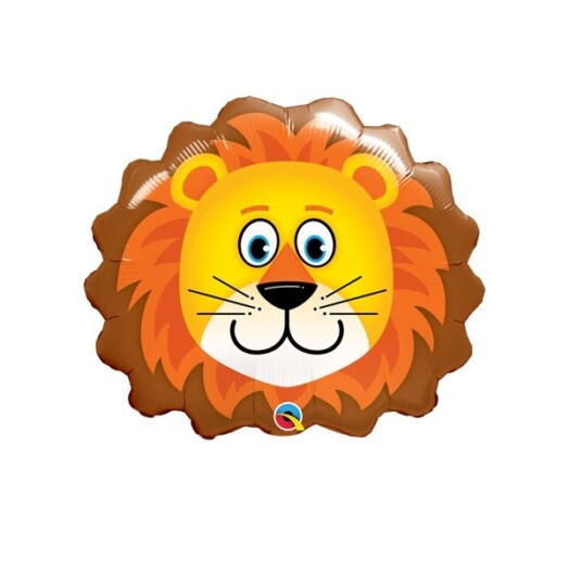 Unpackaged 14 Inch Mini Lovable Lion Foil Balloon