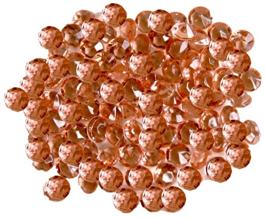 6mm Decor Diamante - Rose Gold