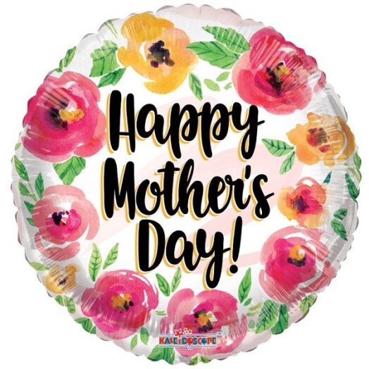 18" Happy Mother's Day Foil Balloon