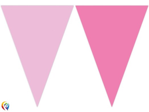 Pink Flag Banner