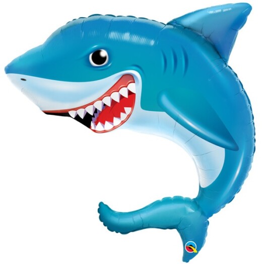 Smilin' Shark Super Shape Foil Balloon