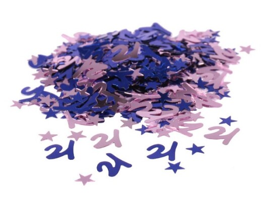 14g 21 Confetti Blue