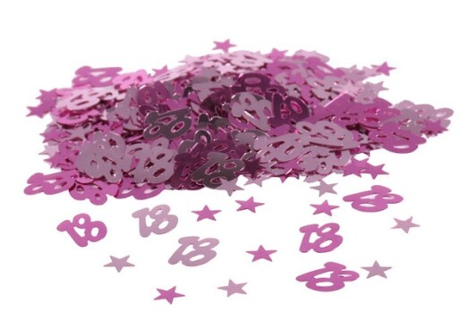 14g 18 Confetti Pink