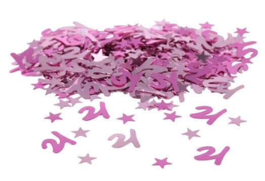 14g 21 Confetti Pink