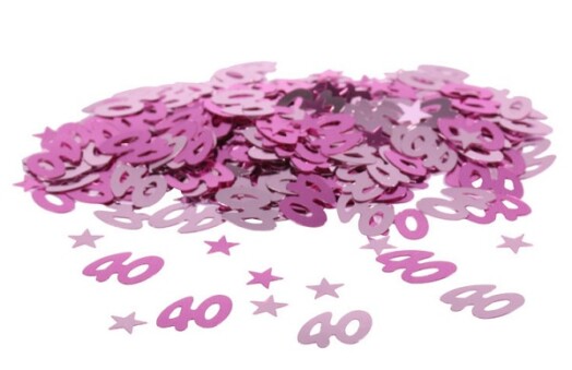 14g 40 Confetti Pink