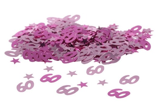 14g 60 Confetti Pink