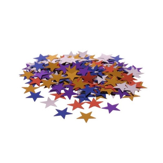 14g Multi Coloured Star Confetti