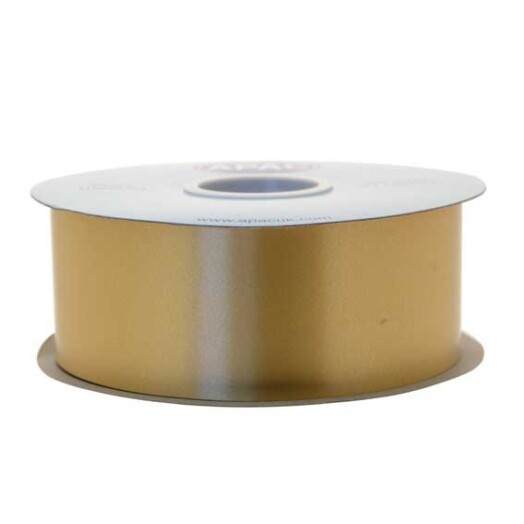 2" Gold Poly Ribbon