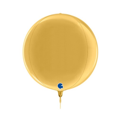 11 Inch Globe Balloon - Gold