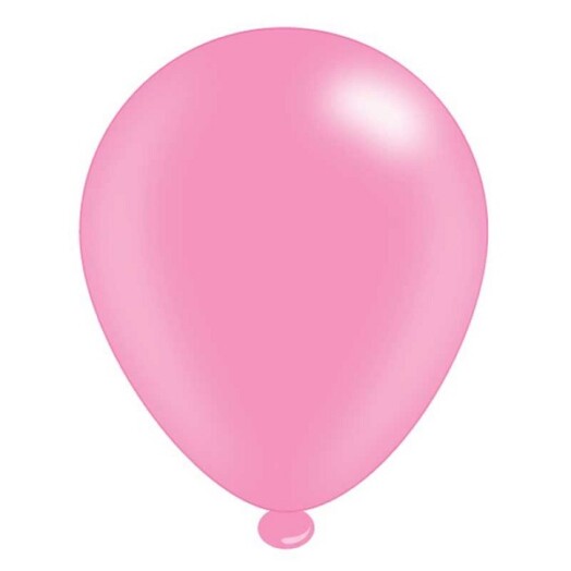 Pack of 8 Pale Pink Latex Balloons