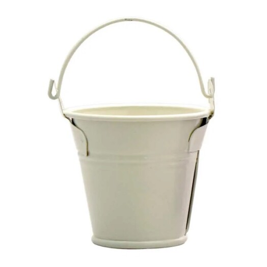 Cream Zinc Pot