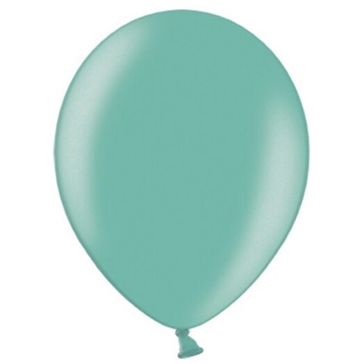 5 Inch Metallic Green Latex Balloons 100ct