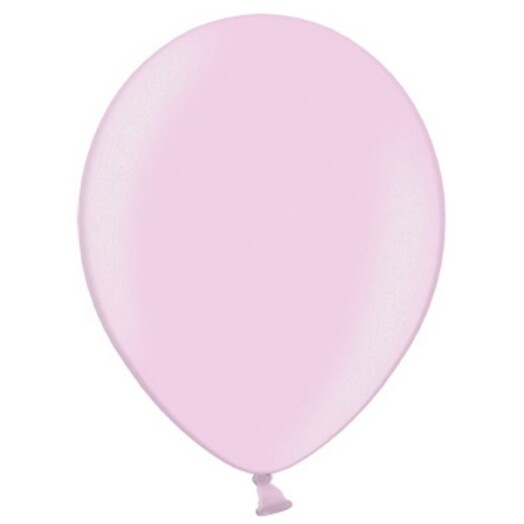 5 Inch Metallic Pink Latex Balloons 100ct