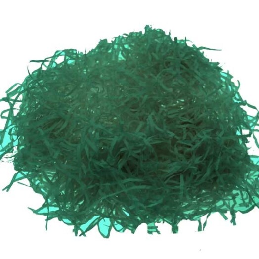 25g Shredded Tissue Paper Dark Green