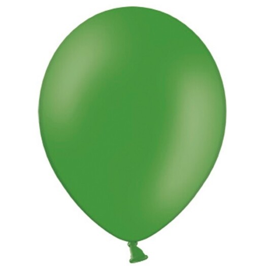 12 Inch Pastel Leaf Green Latex Balloons 100ct