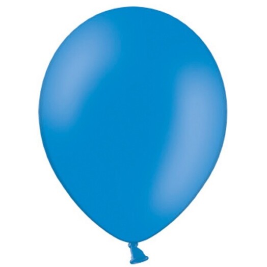 12 Inch Pastel Mid Blue Latex Balloons 100ct