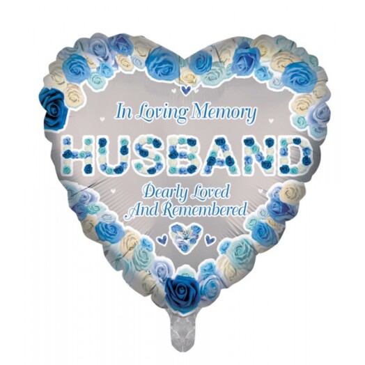 18 Inch Husband Remembrance Foil Balloon