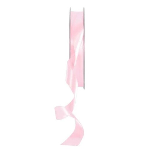 15mm Satin Ribbon Light Pink