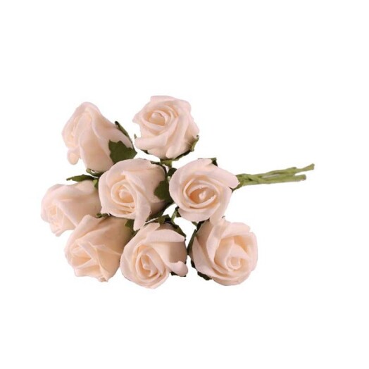 Foam Tea Rose Bud - Ivory