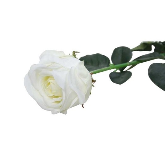 Medium Camelot Rose Bud Bridal Ivory