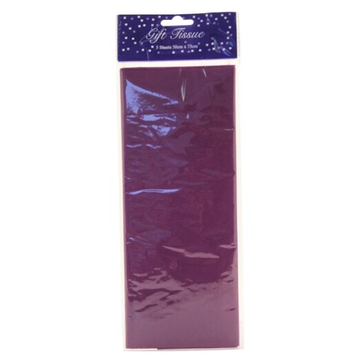 5 Sheets Tissue Paper - Violet